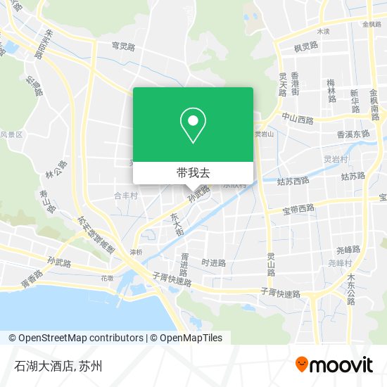 石湖大酒店地图