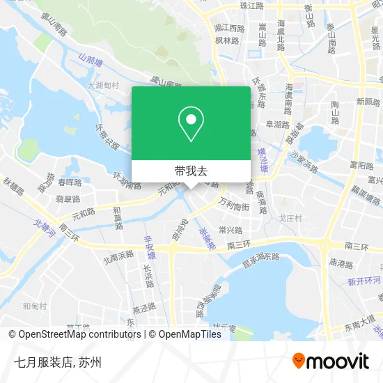 七月服装店地图