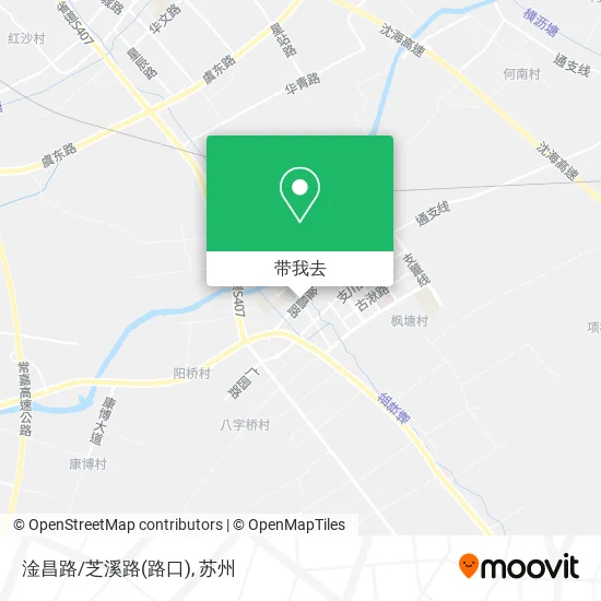 淦昌路/芝溪路(路口)地图