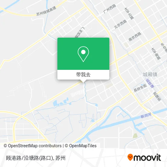 顾港路/沿塘路(路口)地图