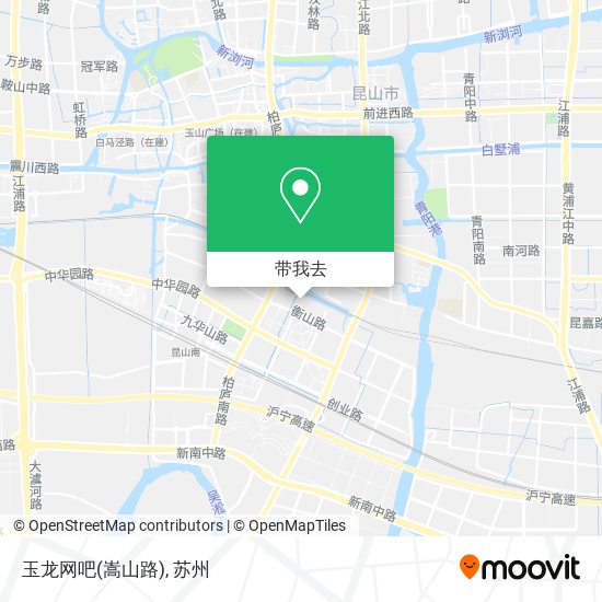 玉龙网吧(嵩山路)地图