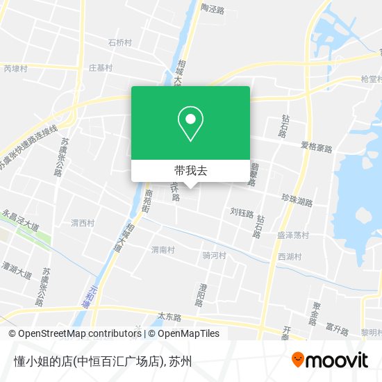 懂小姐的店(中恒百汇广场店)地图