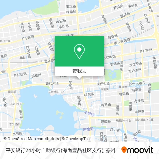 平安银行24小时自助银行(海尚壹品社区支行)地图