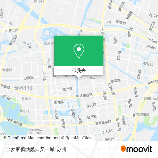 金梦家俱城蠡口又一城地图