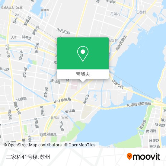 三家桥41号楼地图