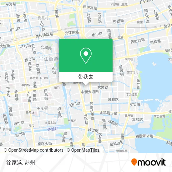 徐家浜地图
