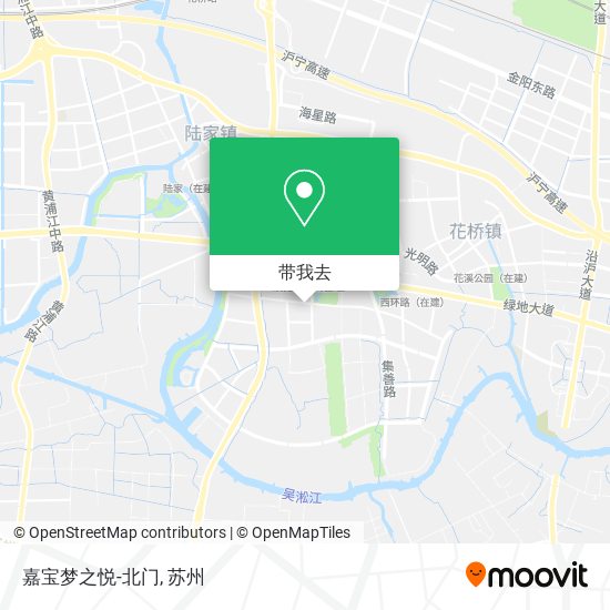 嘉宝梦之悦-北门地图
