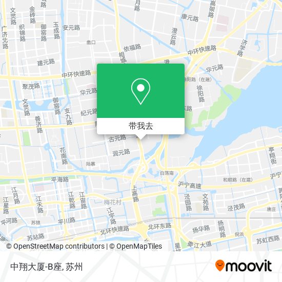 中翔大厦-B座地图