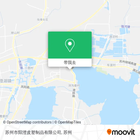 苏州市阳澄皮塑制品有限公司地图