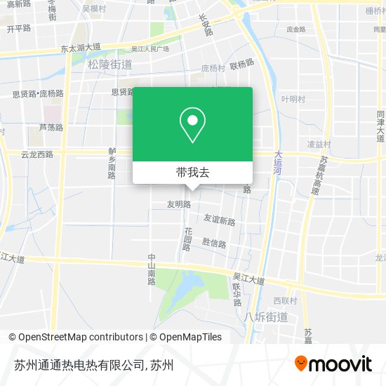 苏州通通热电热有限公司地图