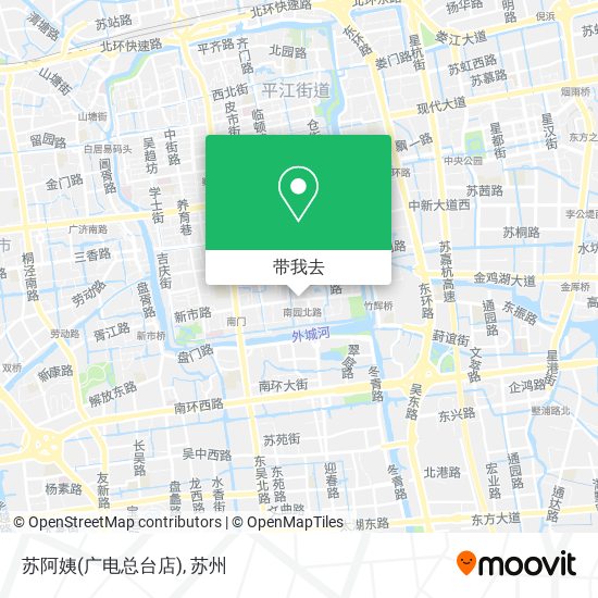 苏阿姨(广电总台店)地图