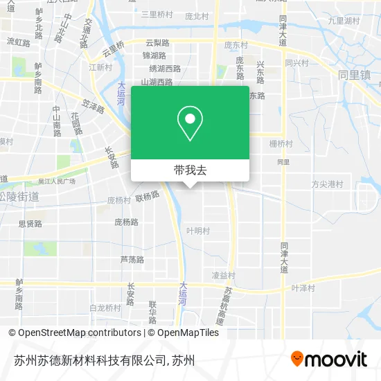 苏州苏德新材料科技有限公司地图