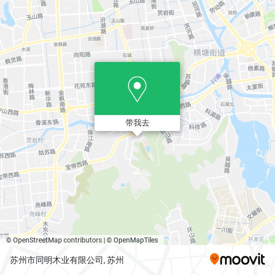 苏州市同明木业有限公司地图
