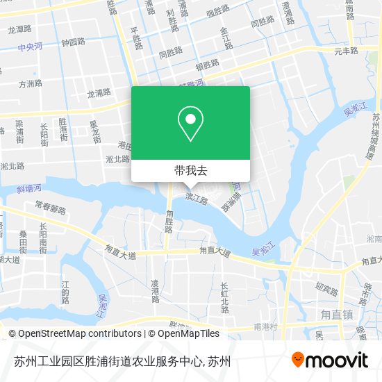 苏州工业园区胜浦街道农业服务中心地图