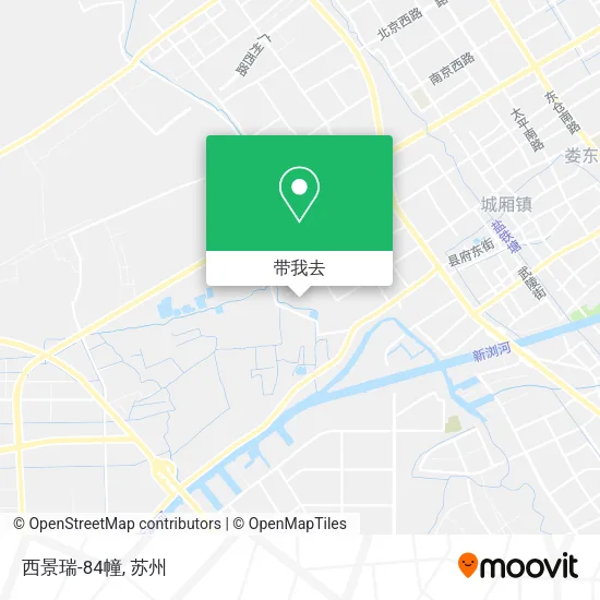 西景瑞-84幢地图