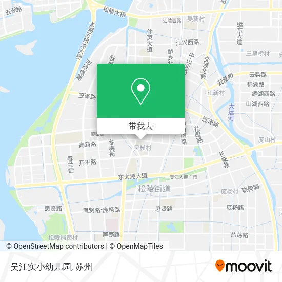 吴江实小幼儿园地图