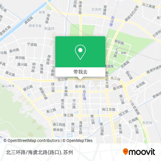 北三环路/海虞北路(路口)地图