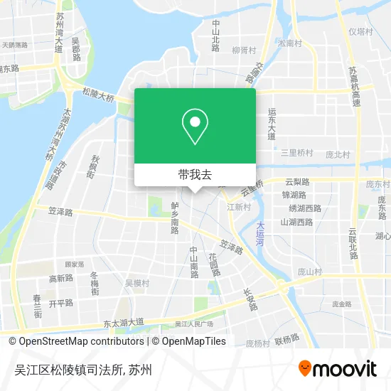 吴江区松陵镇司法所地图