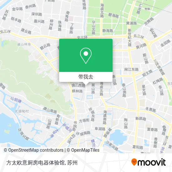 方太欧意厨房电器体验馆地图