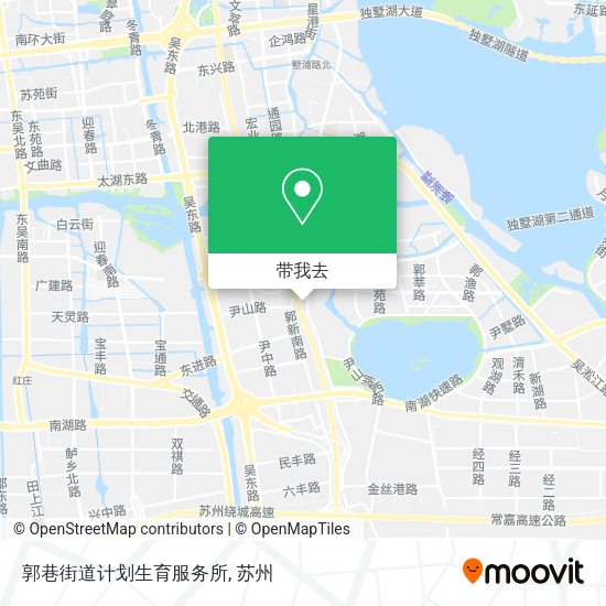 郭巷街道计划生育服务所地图