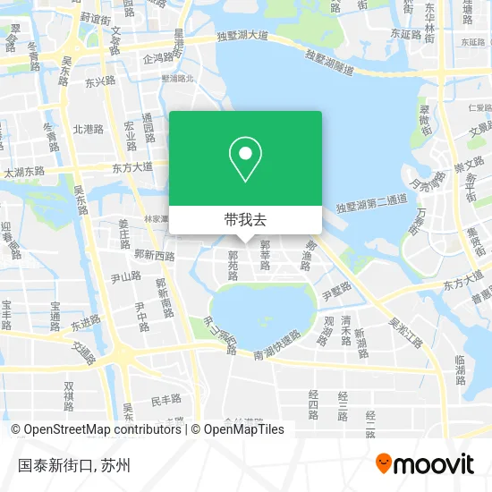 国泰新街口地图