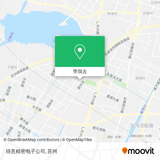 得意精密电子公司地图
