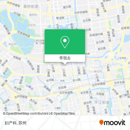 妇产科地图