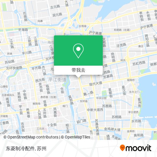 东菱制冷配件地图