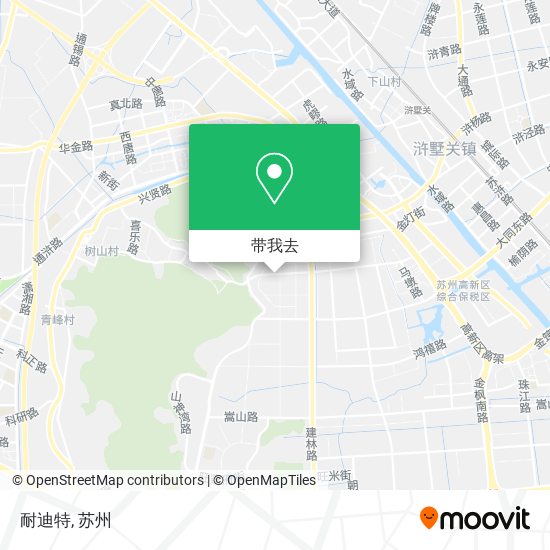 耐迪特地图