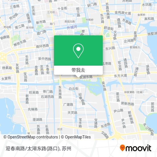迎春南路/太湖东路(路口)地图