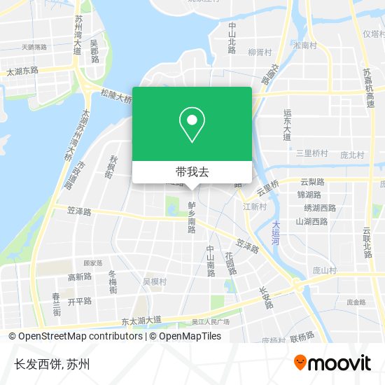 长发西饼地图