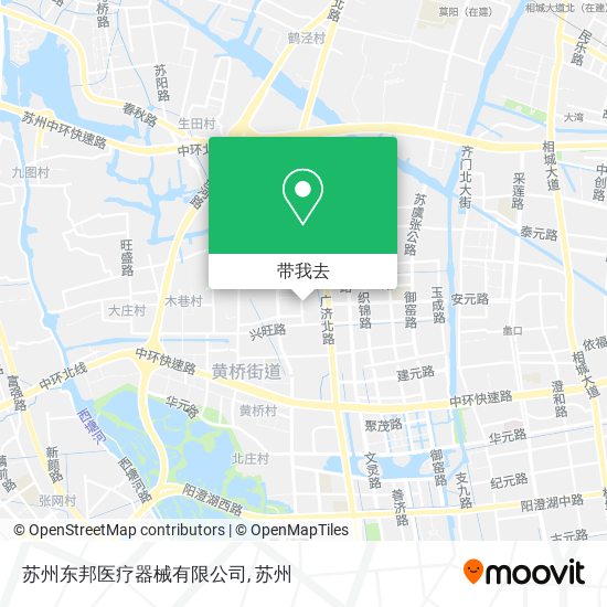 苏州东邦医疗器械有限公司地图
