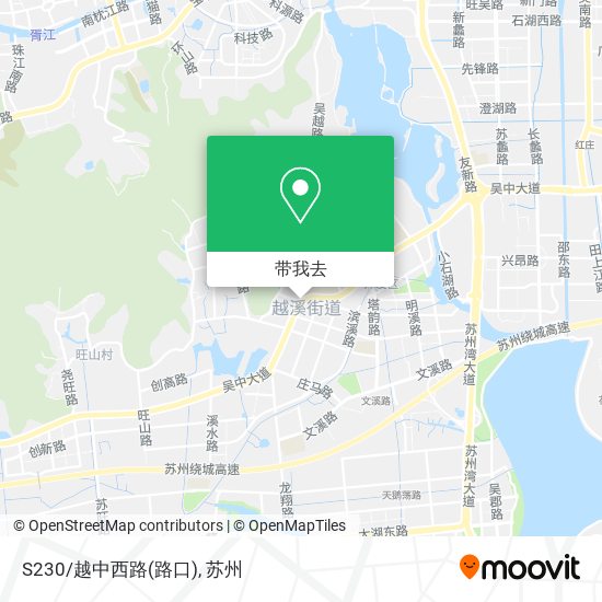 S230/越中西路(路口)地图
