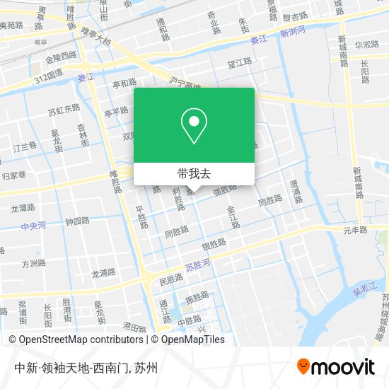 中新·领袖天地-西南门地图