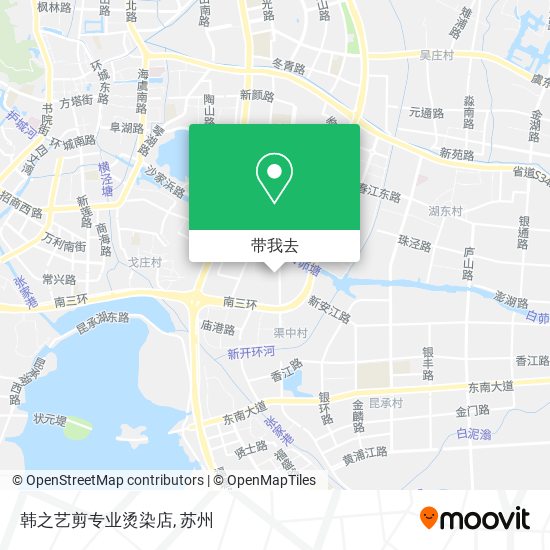 韩之艺剪专业烫染店地图