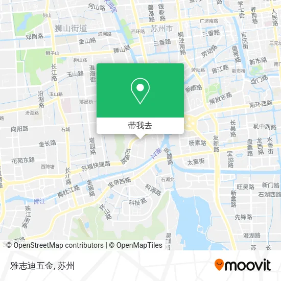 雅志迪五金地图