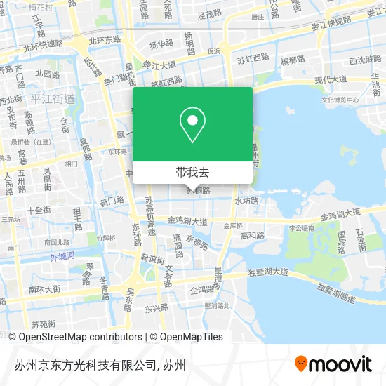苏州京东方光科技有限公司地图