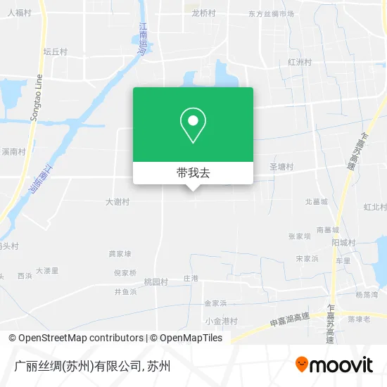广丽丝绸(苏州)有限公司地图