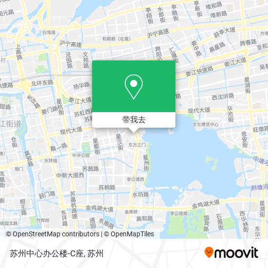 苏州中心办公楼-C座地图