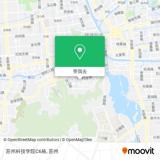 苏州科技学院C6栋地图