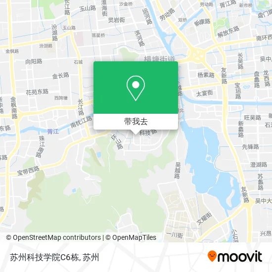 苏州科技学院C6栋地图
