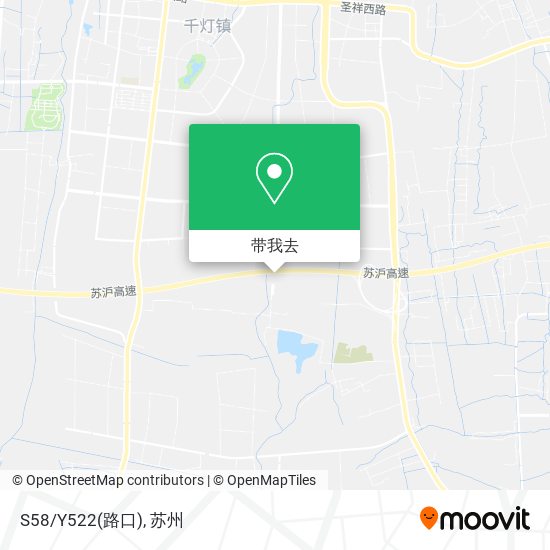S58/Y522(路口)地图