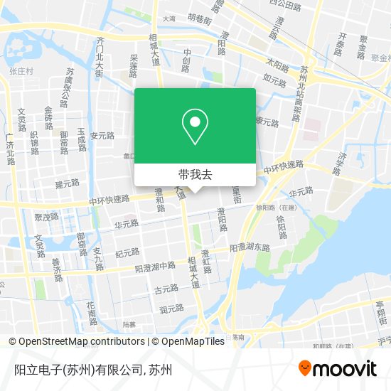 阳立电子(苏州)有限公司地图