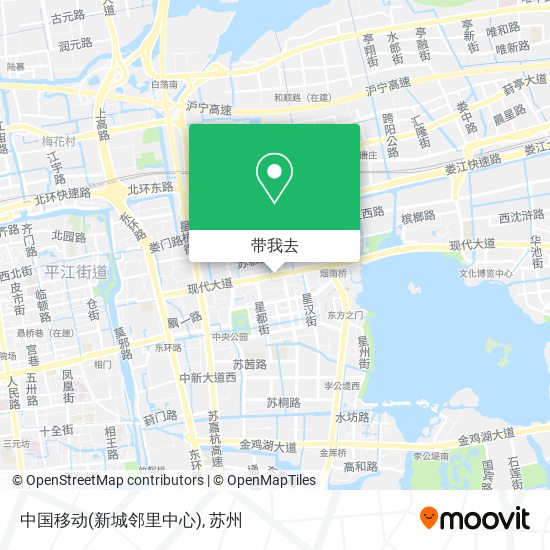 中国移动(新城邻里中心)地图
