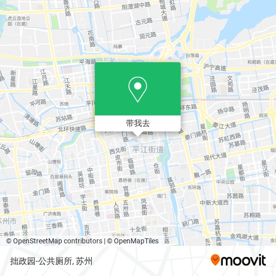 拙政园-公共厕所地图