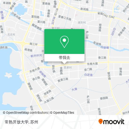 常熟开放大学地图