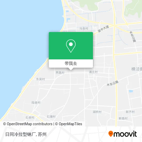 日同冷拉型钢厂地图