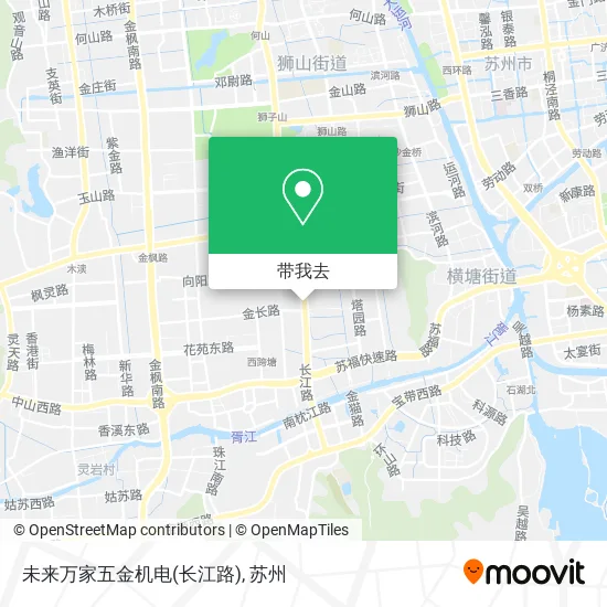 未来万家五金机电(长江路)地图