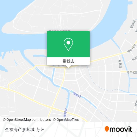 金福海产参茸城地图