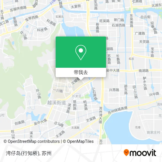 湾仔岛(行知桥)地图